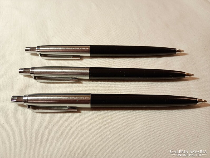 Ballpoint pen 014 retro ballpoint pen parker copy v2 black 13cm 3 pcs in one