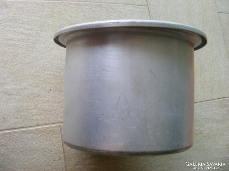 Old metal industrial food barrel, storage, heat storage, for collectors, industrial