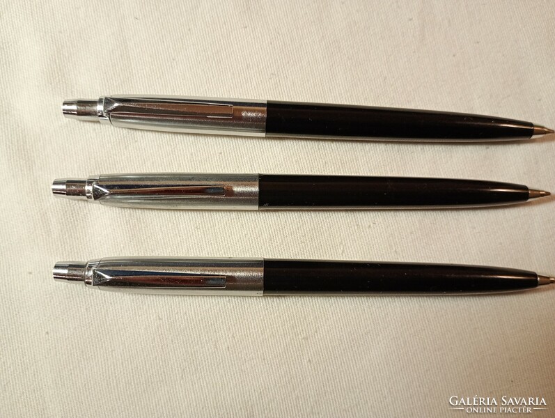 Ballpoint pen 014 retro ballpoint pen parker copy v2 black 13cm 3 pcs in one
