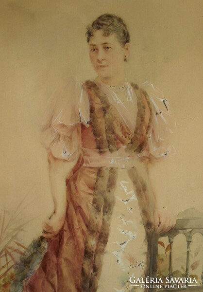 Strelisky Sándor (1851-1923) : Úrhölgy
