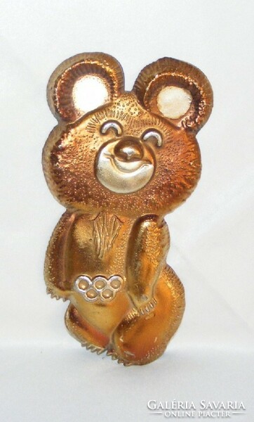 Misa Olympic teddy bear made of metal