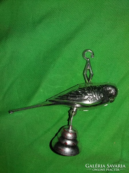 Old tobacconist bazaar goods Hungarian plastic hanging parrot with bell figure according to the pictures 2.