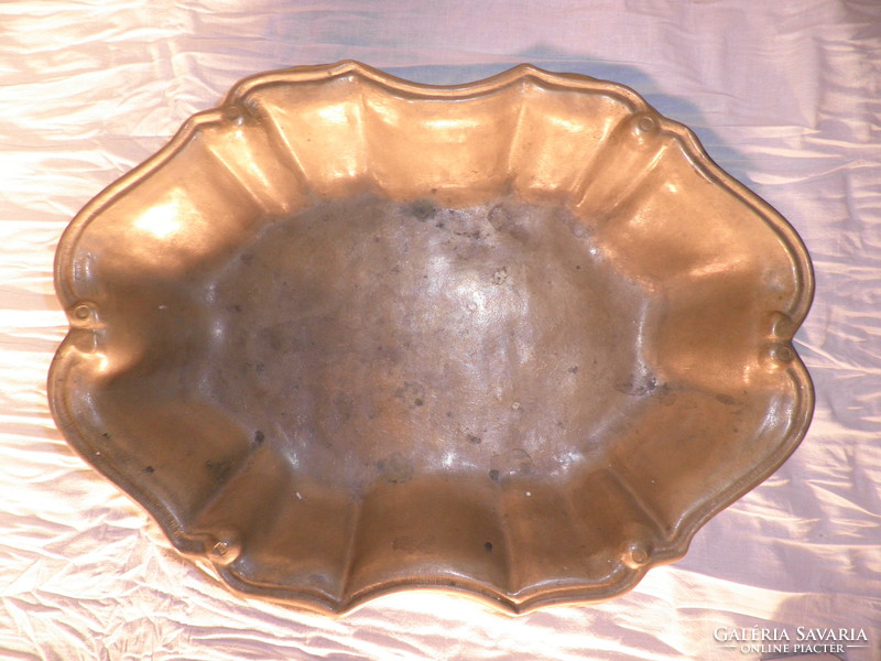 A real heavy, solid copper bowl