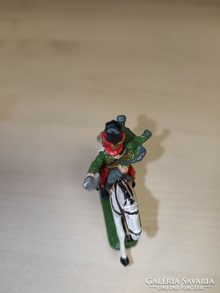 Painted hussar lead soldier