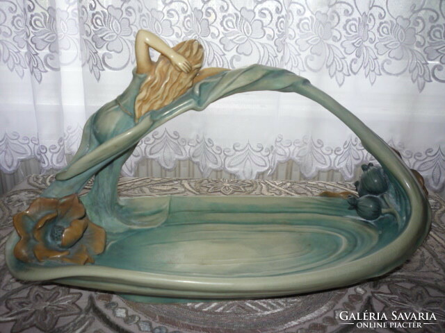 Art Nouveau table with a female figure. 2403 13