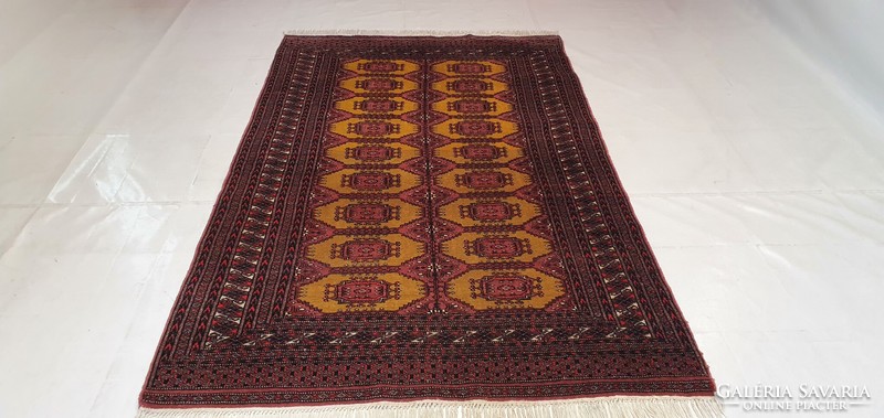 3143 Pakistani Bokhara Hand Knotted Woolen Persian Carpet 129x213cm Free Courier