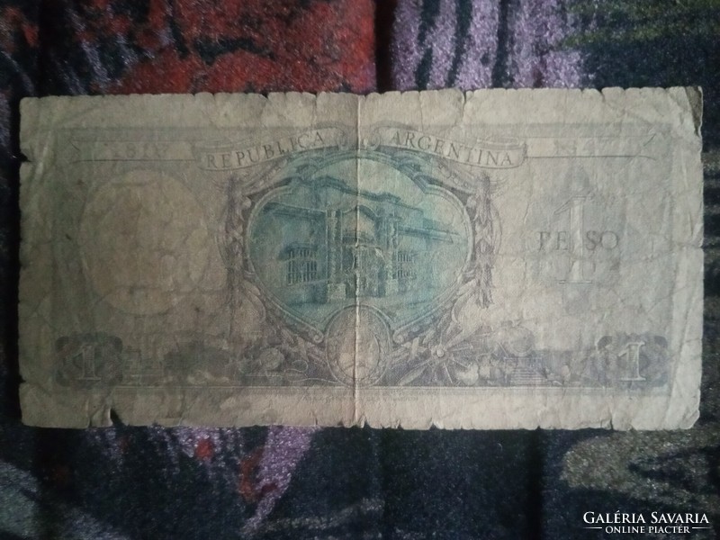 1 Peso Argentína 1947  !!