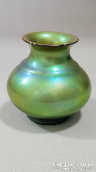 Zsolnay eosin small vase