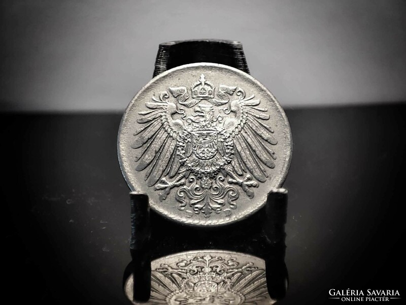 Németország 5 pfennig, 1919 Verdejel D - München