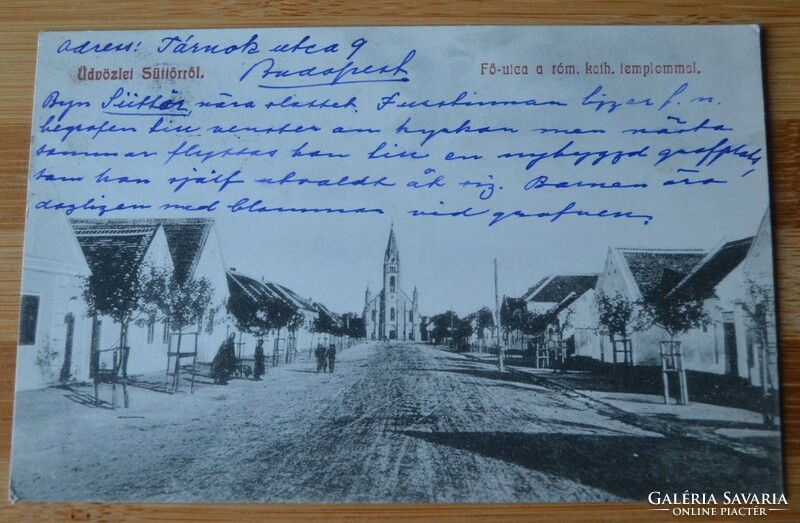 1911.- Greetings from Süttör - postcard - Süttör - ran