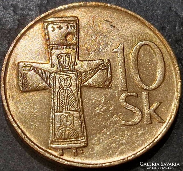 Szlovákia 10 korona, 1995.