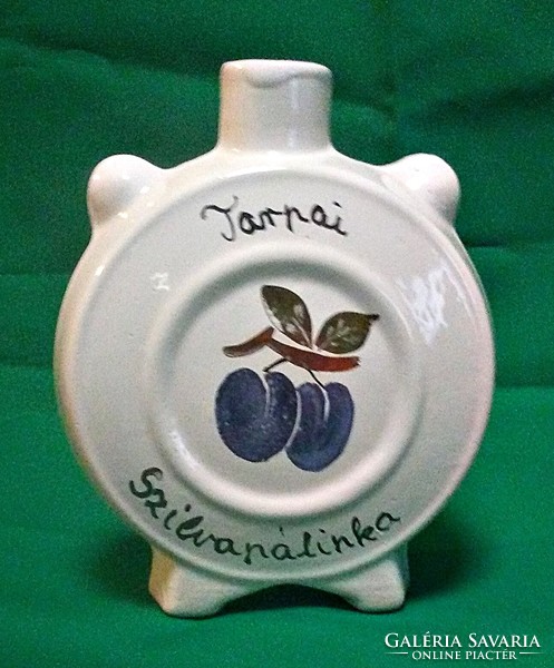 Water bottle with Tarpa plum brandy (Hólloháza, hand-painted, 0.45 l.)