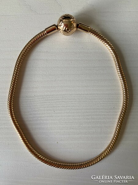 Pandora bracelet rose gold 21 cm