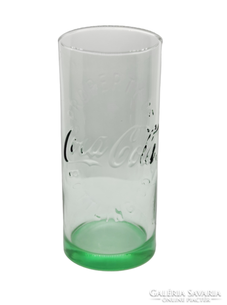 Coca Cola pohár - zöld - hibátlan