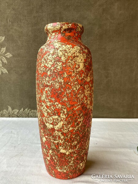 Tófej retro ceramic vase 36 cm.