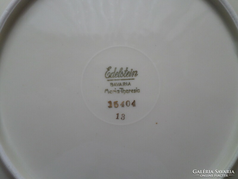Edelstein bavaria maria-theresia porcelain small plate pair 20 cm