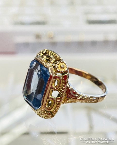 Arany vintage női gyűrű 63M