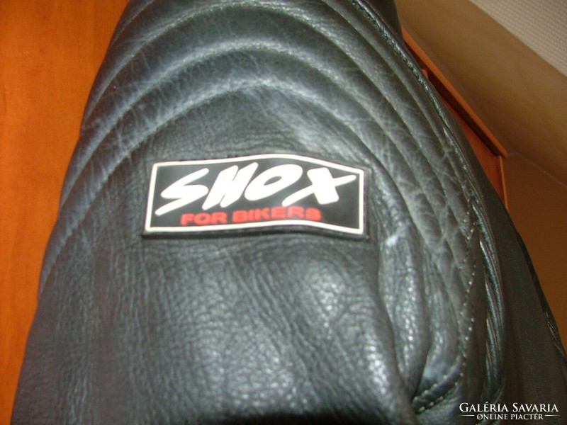 Shox l motorcycle leather jacket