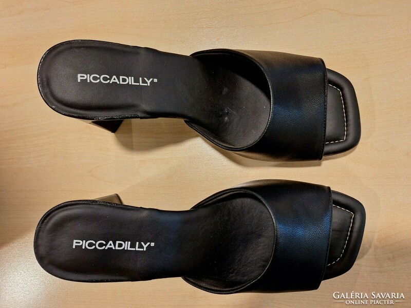 Piccadilly Black Women's High Heel Sandals