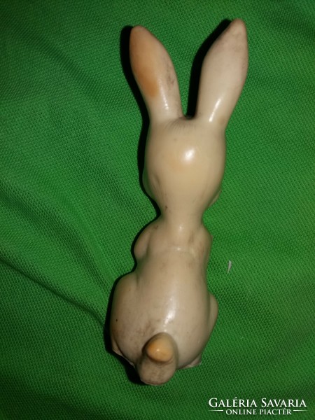 Retro tobacconist plastolus bunny rabbit rubber figure 14 cm, condition according to the pictures