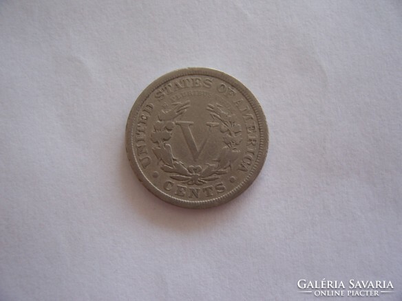 USA 5 Cent 1902  Liberty