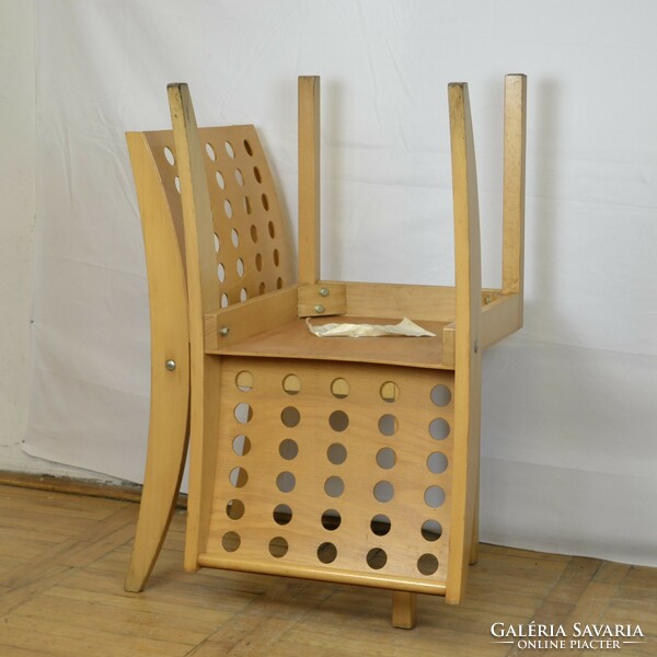 Postmodern thonet chair 1990 (6 pieces)