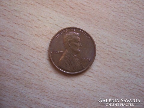 US 1 cent 1978