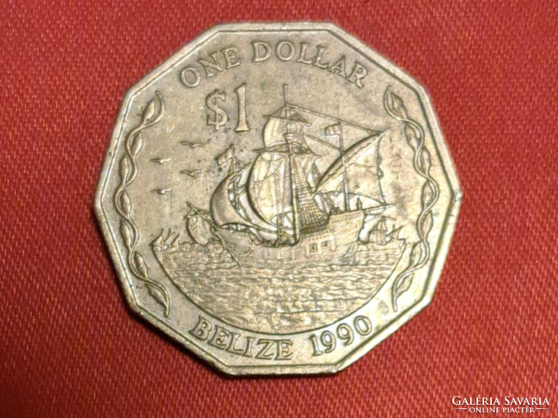 1990.  Belize 1 dollár  (1798)