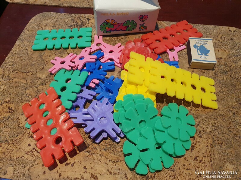 Retro cilla building board game beautiful complete social real cooper