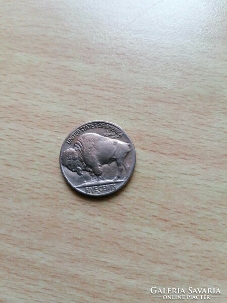 USA 5 Cent 1937 S  Buffalo