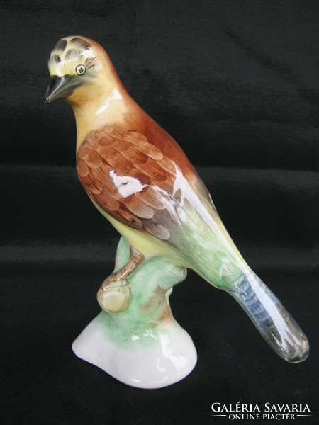 Bodrogkeresztúr ceramic bird 18 cm