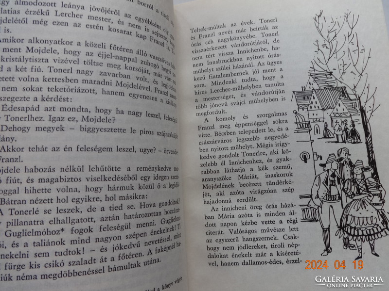 Margit Altay: what the clock tells - an old polka dot girl novel with drawings by the mercenary Vera (1967)