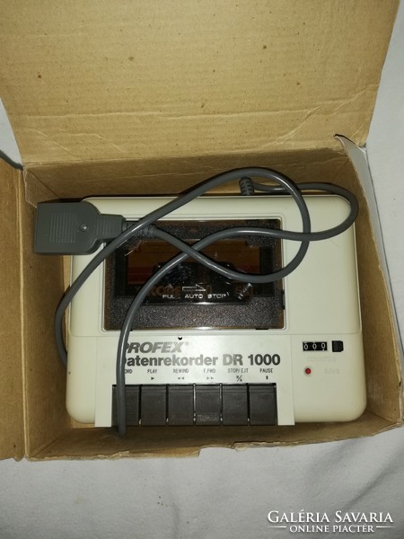 Commodore Datenrekorder DR 1000 eredeti dobozában