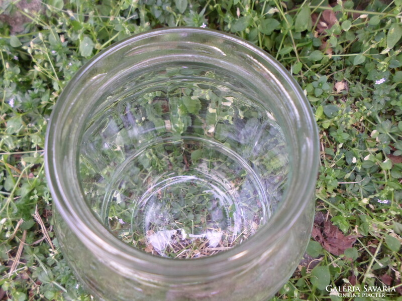 Régi üveg befőzéshez, befőttesüveg (1,5-2 liter) 1.