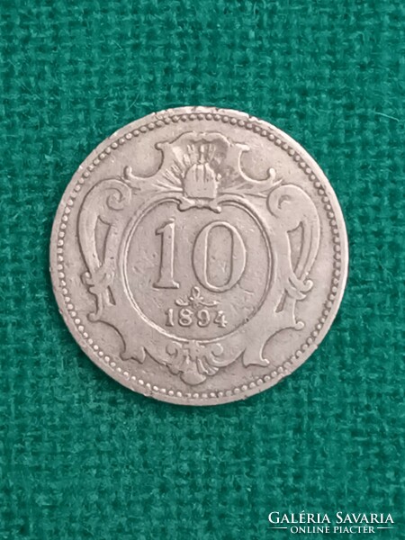 10 Heller  1894 !