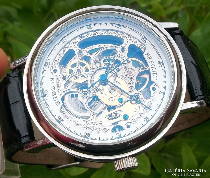 Breguet skeleton automatic men's replica watch