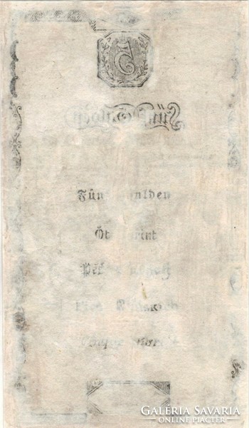 5 Forints / gulden 1806 corrected 1.