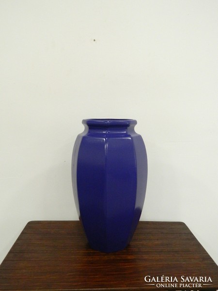 Nagyméretű retro / design jelzett nyugatnémet kerámia váza