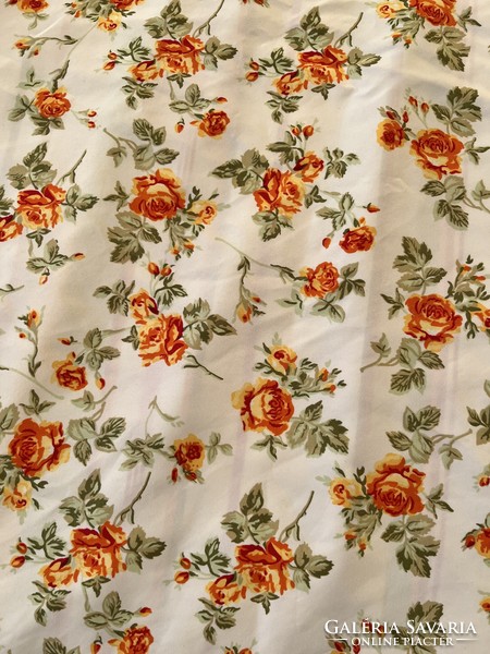 A very fine, cool-touch polyester bedding set in a pair with yellow roses