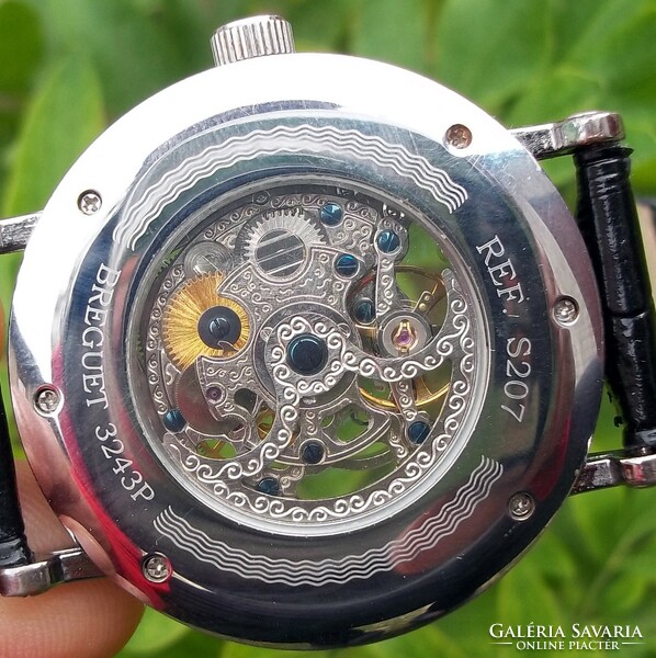 Breguet skeleton automatic men's replica watch