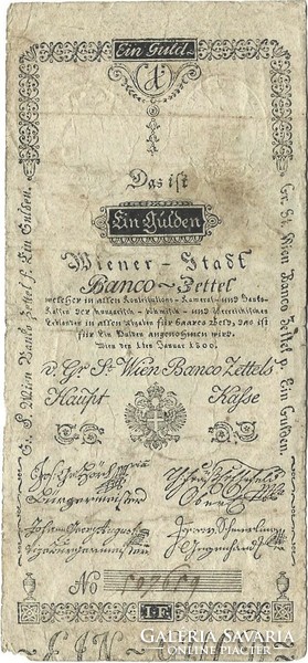 1 Gulden 1800 original holding