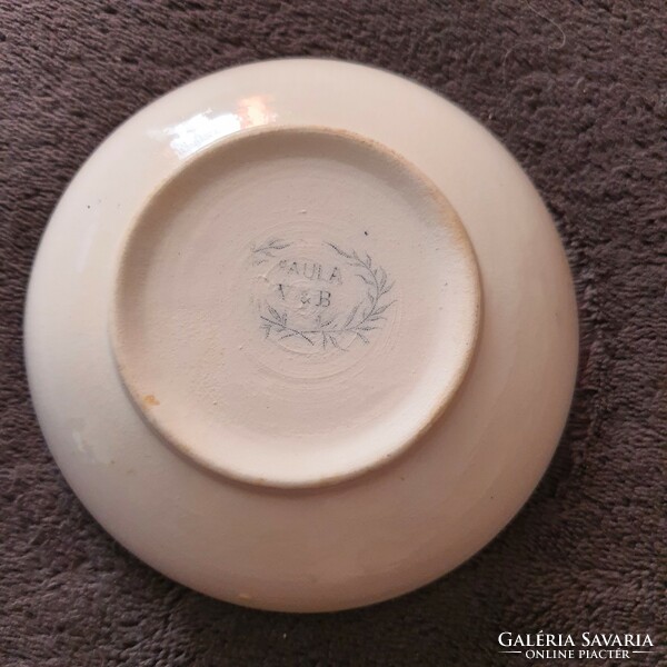Antique villeroy and boch paula coffee saucer