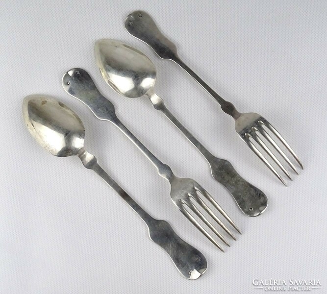 1R011 old silver cutlery set 270g