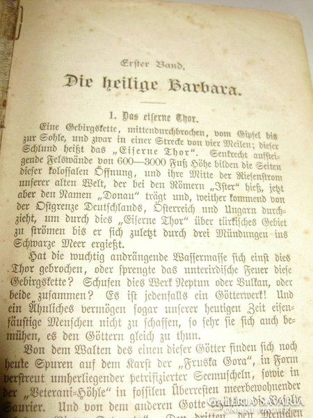 Ritkaság! Jókai: Ein Goldmensch -  Az aranyember német fordítása 1900 körül
