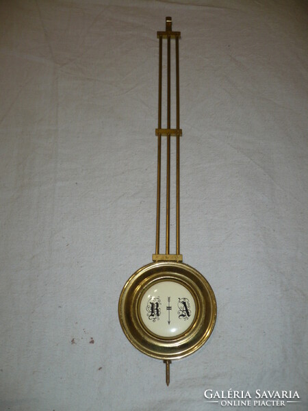 Clock for pendulum spring wall clock
