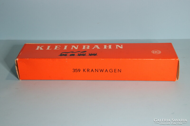 Kleinbahn 359 ÖBB vasúti Krán piros, ritka ! dobozában