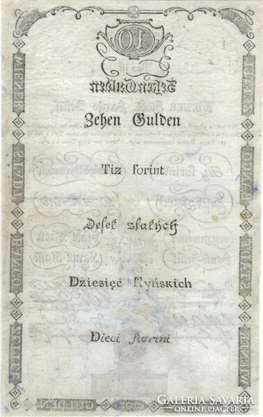 10 HUF / gulden 1806 cleared