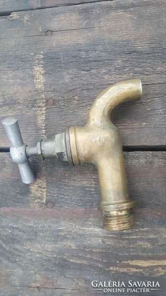 Old copper tap