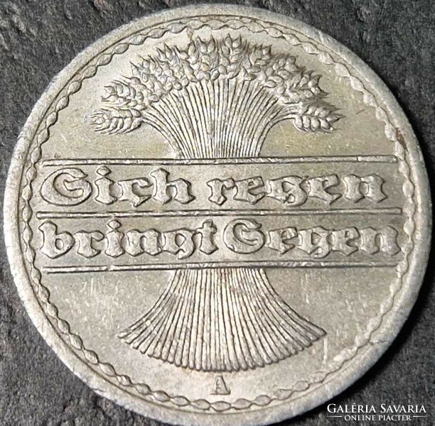 Németország, 50 pfennig, 1921. A.