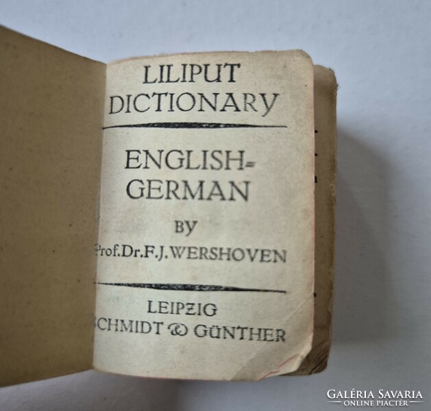 Liliput könyvek  - német-angol, angol-német, német helyesírás,  francia-lengyel, francia-német -fran